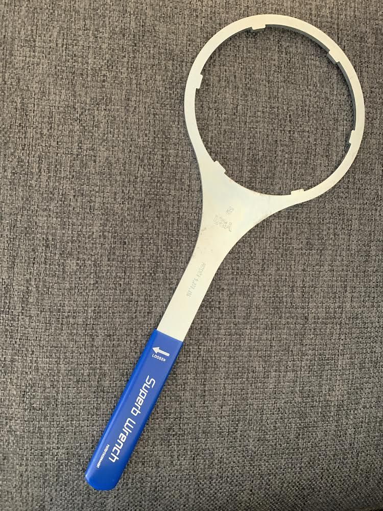 Superb Wrench SPBW-5 Heavy Duty Metal Water Filter Housing Wrench (5.93 inch Inside Diameter)