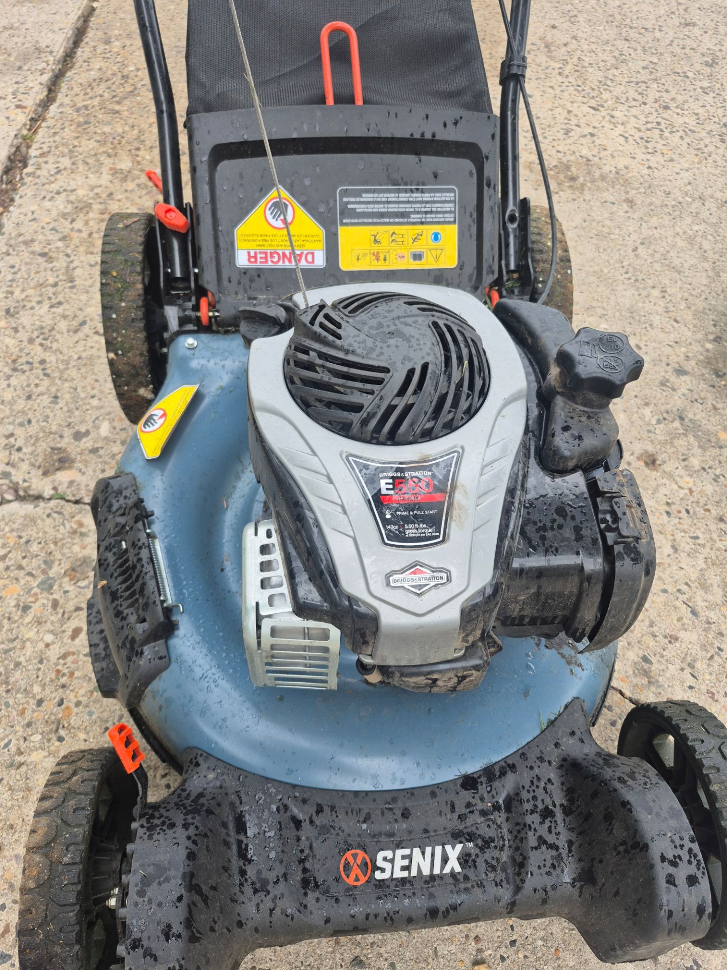 Great Mower works and looks brand new