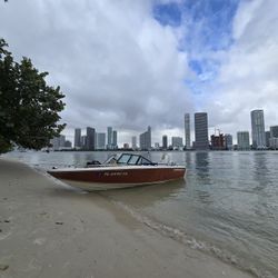 16 Ft. Bay Boat With SS Trailer 
