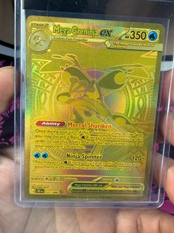 Mega Greninja ex 122/086 - Chaos Rising