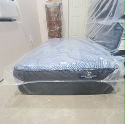 NUEVO,  COLCHÓN TWIN XL SERTA 12" HÍBRIDO