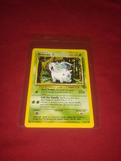 Like Mint 1999 Pokemon - Nidoran Game Card - 57/64