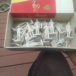 vintage marx toys plastic president figures 