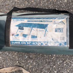 Extra Large Camp cot In Carrying bag. 