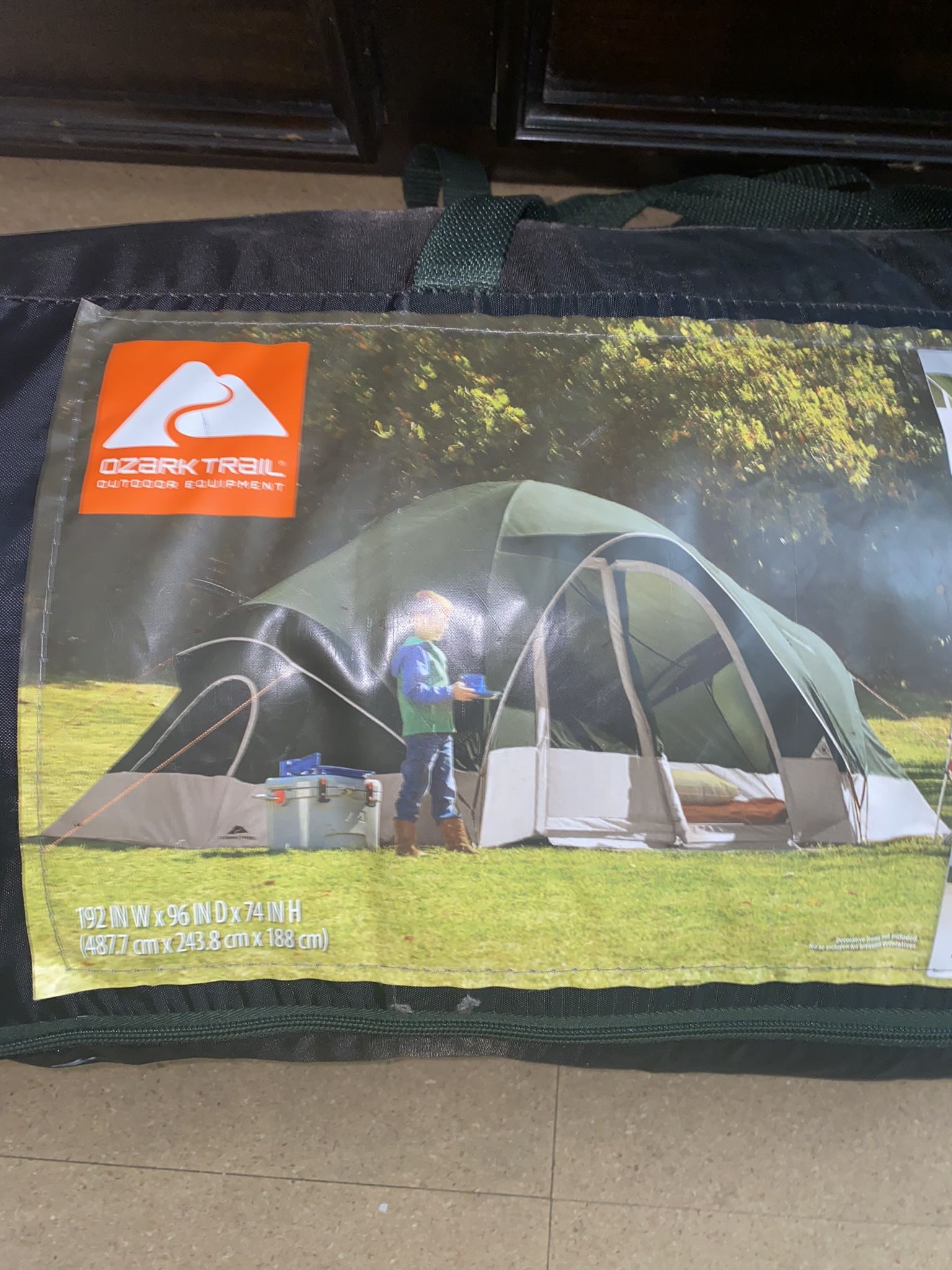 Ozark Trail 8 Person Waterproof Modified Dome Tent