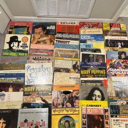 🎶 Huge Vintage Vinyl Record Lot – 60 Albums – Pop, Jazz, Soundtracks, Holiday – $180 OBO 🎶