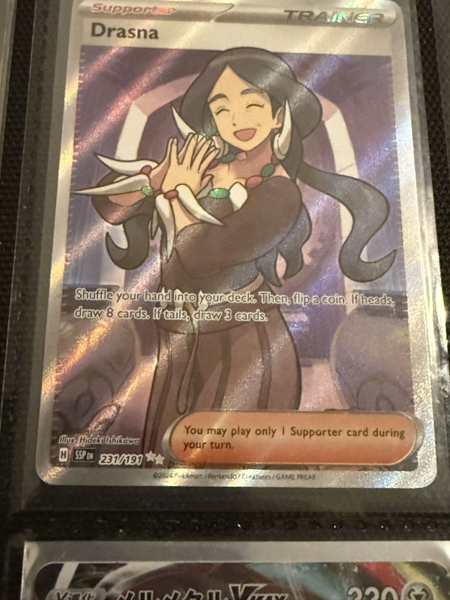 Drasna - 231/191 Ultra Rare Surging Sparks 231/191 Pokemon NM