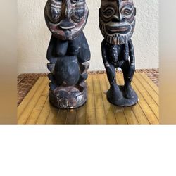 Rare Ancestral Sepik River Papua  New Guinea Figurines