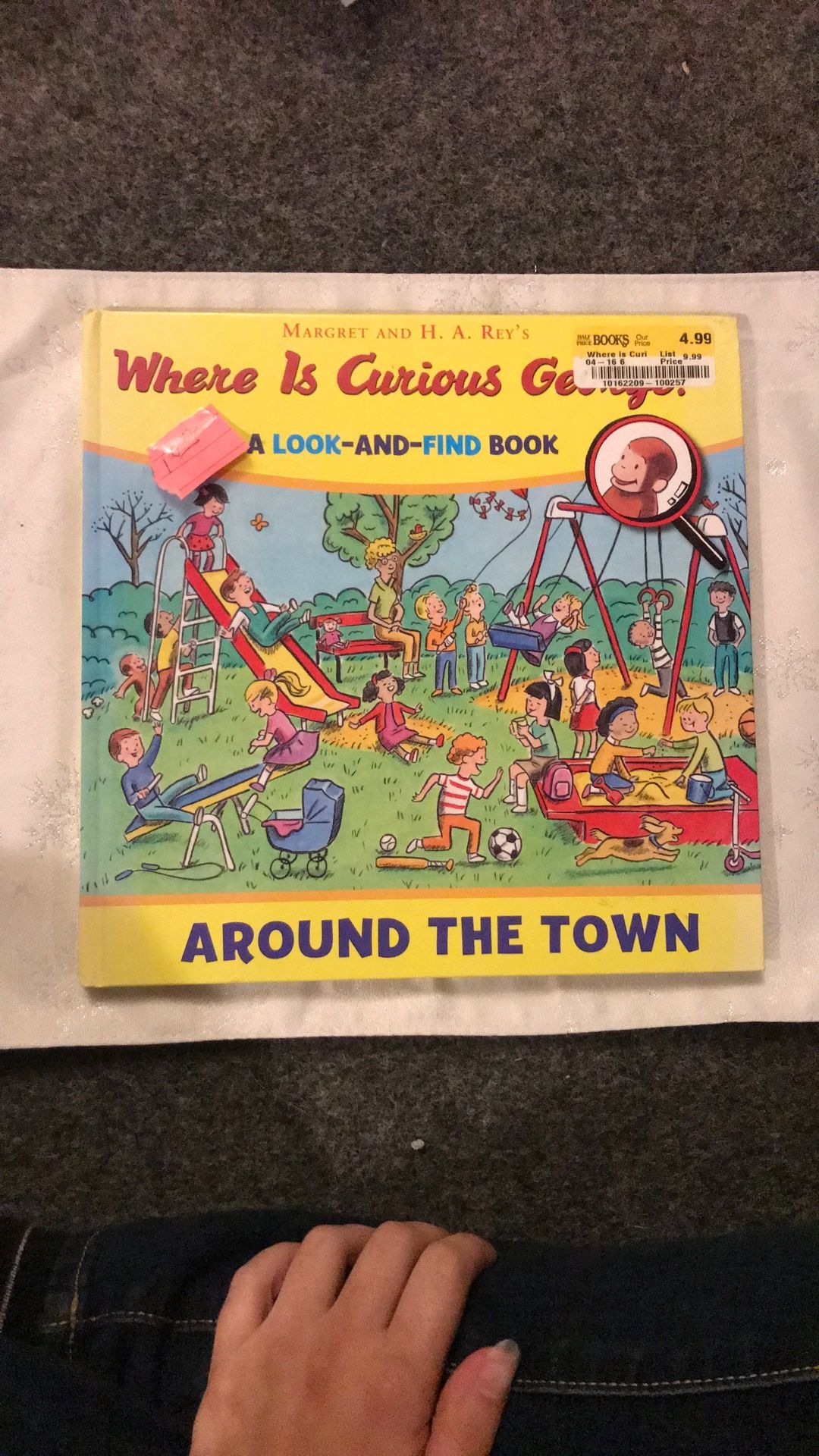 Where Is Curious George, A-look-and-find Book