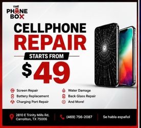 Cellphone Repair starts from $49  Same day repair available in just 20 mins