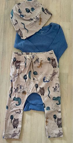 Name It Trousers Set 4-6 Months Baby Boy Girl