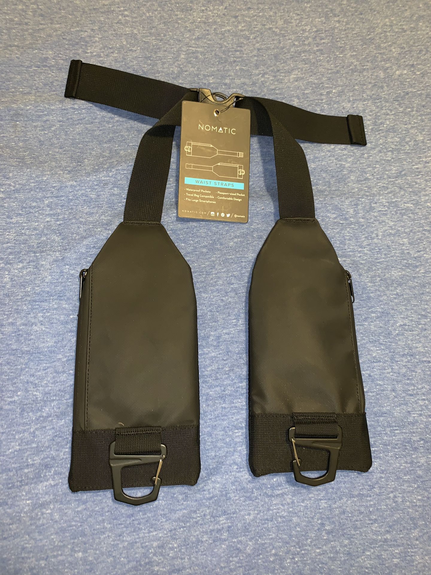 NOMATIC WAIST STRAPS - BRAND NEW NEVER USED