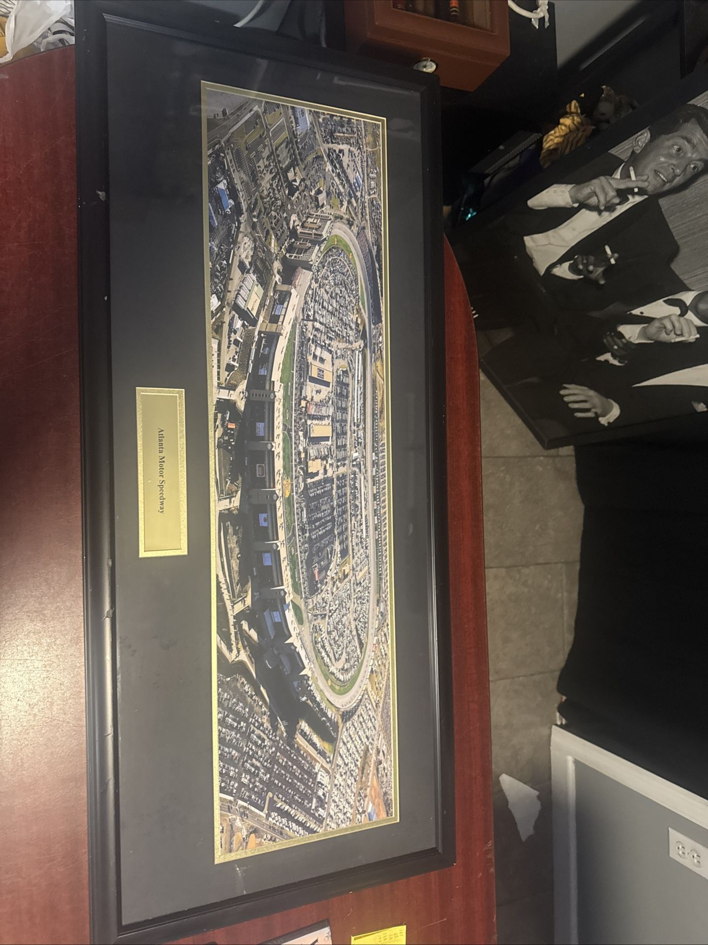 43 By 19 Framed Atlanta Motor Speedway Picture