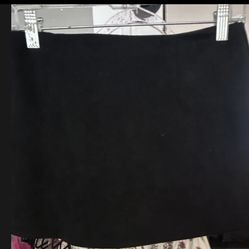 Sienna Starr Women's Black Solid Mini Short Skirt Regular Size S