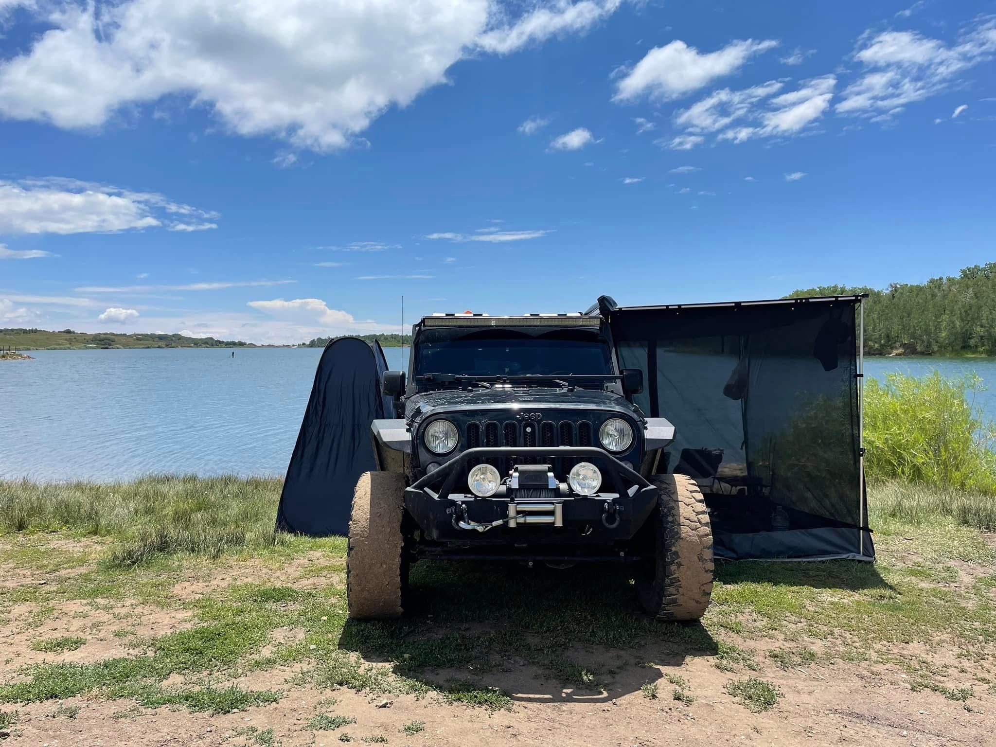 JEEP WRANGLER 2007-2018 PARTS Steel FRONT FENDER FLARES SET