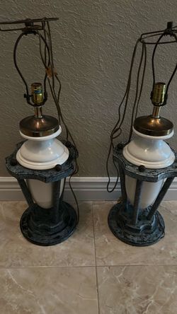 Lamps (2) available matched set