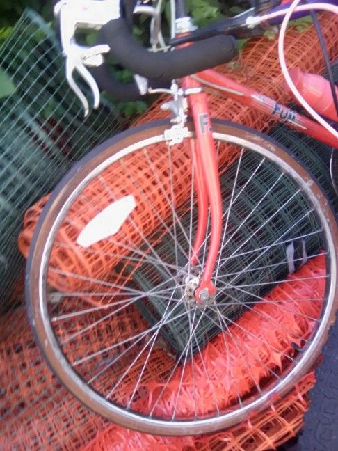 10 Speed Red Bike