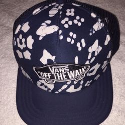 Vans Off The Wall Cap Hat Snap Back New 