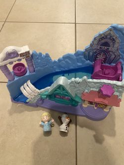 Frozen Elsa Castle Little People Play Set Toy