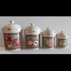 Susan Winget Canister Set 