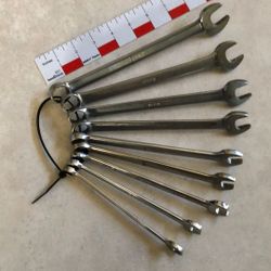 Snap On 10-18mm Combination Wrench Set