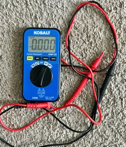 Kobalt Digital Display Multimeter 0.2 Amp 600V -Volt