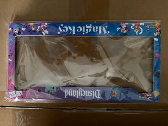 Disneyland Magic Key Mickey Mouse Disney License Plate Frame 2026
