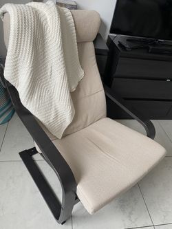 IKEA armchair Black Beige