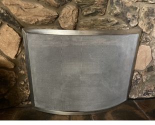 Fireplace screen