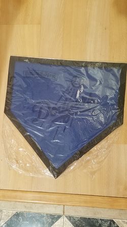 Dodgers home plate doormat