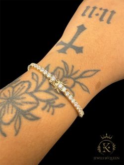 3mm Tennis Bracelet Unisex