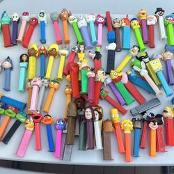 Pez Collection - Over 100 Pieces