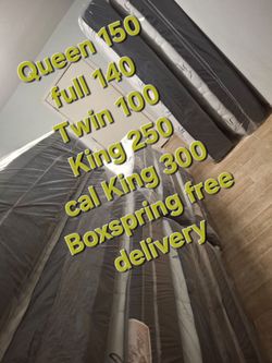 Mattress Pillow Top New
