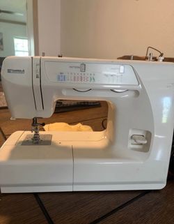 Sewing machine with electric pedal