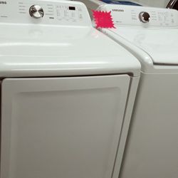 SET SAMSUNG WASHER AND DRYER BOTH WORK PERFECT INCLUDING WARRANTY 90 DAYS SMALL FEE DELIVERY INSTALL