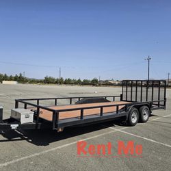 Flatbed Utility Trailer