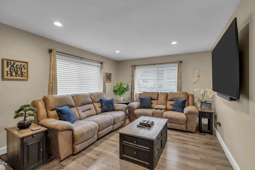 3 Piece Living Room Set With tables