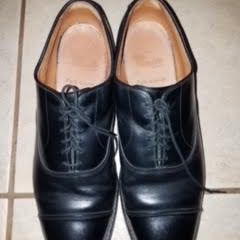 Men’s Dress Shoes - Allen Edmonds Black Park Avenue Cap Toe