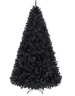 6 ft black christmas tree