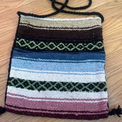 Knitted Hobo Crossbody Bag