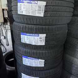 SET OF FOUR NEW TIRES 225/40/18 ROYALBLACK INCLUDING MOUNT AND BALANCE ASK ME FOR SIZE AND BRANDS 