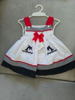 New baby dress and bottoms