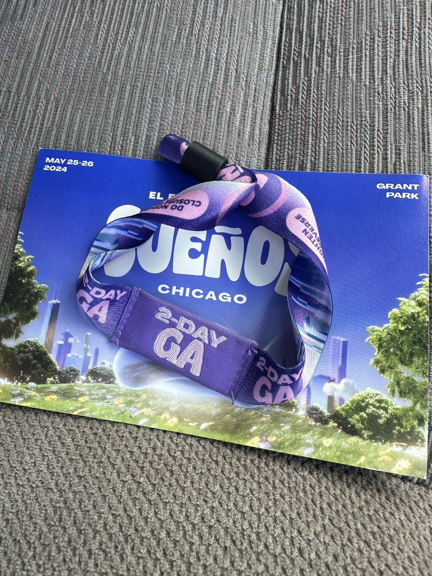 Sueños 2024 2-Day GA Wristband