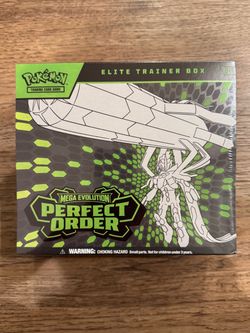 Brand new Pokemon TCG: Perfect Order Elite Trainer Box (ETB)