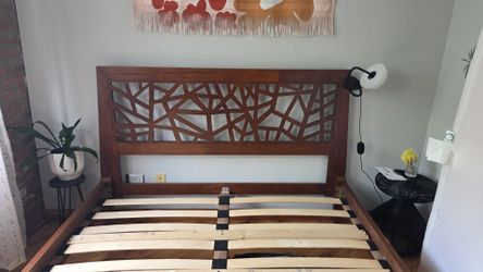 Beautiful Cherry Wood Headboard