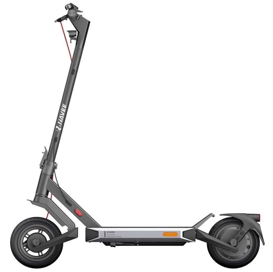 NAVEE Electric Scooter S40, ShockMaster™ Dual SwingArm Suspension, 10" Tires, 700W 25 Miles, 3 Miles On Odometer