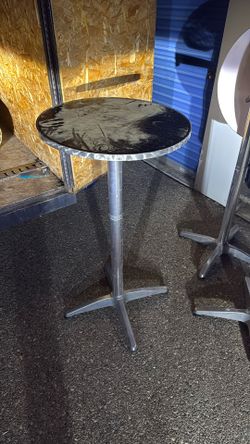 9 Commercial Cocktail Tables / High-Top Event Tables – $45 Each