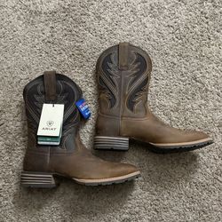 Men’s Ariat Square Wide Steel toe Work Boot Size 10