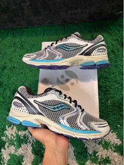 Saucony Progrid Trimpuh 4 White Blue