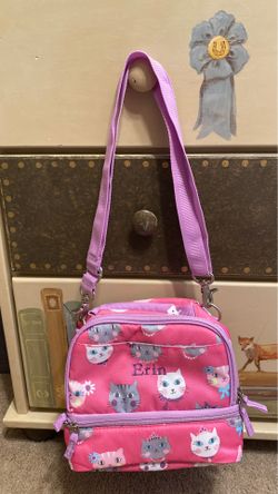 Girl’s pink Pottery barn bag or lunch bag